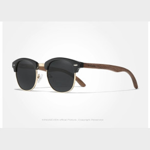 Kingseven Solbrille Black Valn�d 