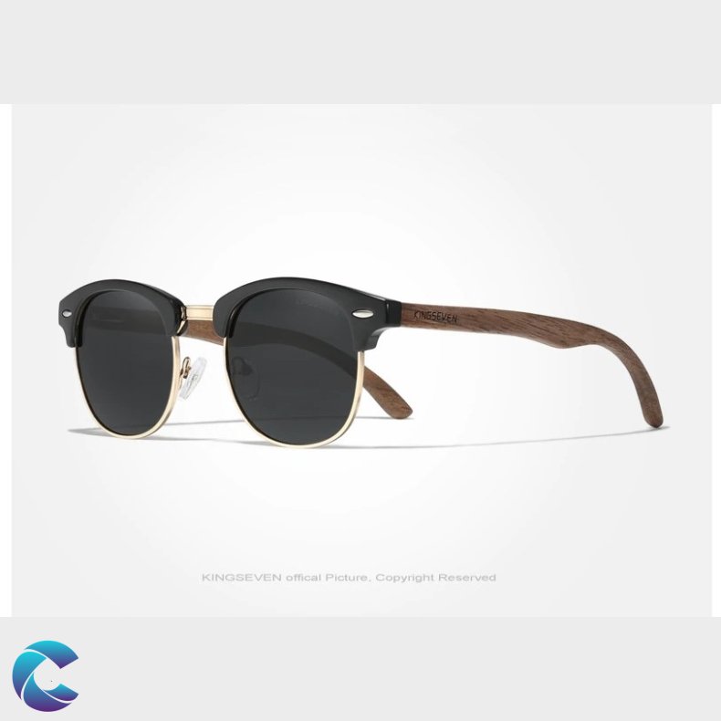 Kingseven Solbrille Black Valnd 