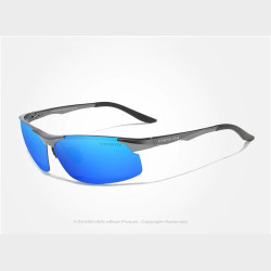 Kingseven Solbrille Gun-Blue Alu.