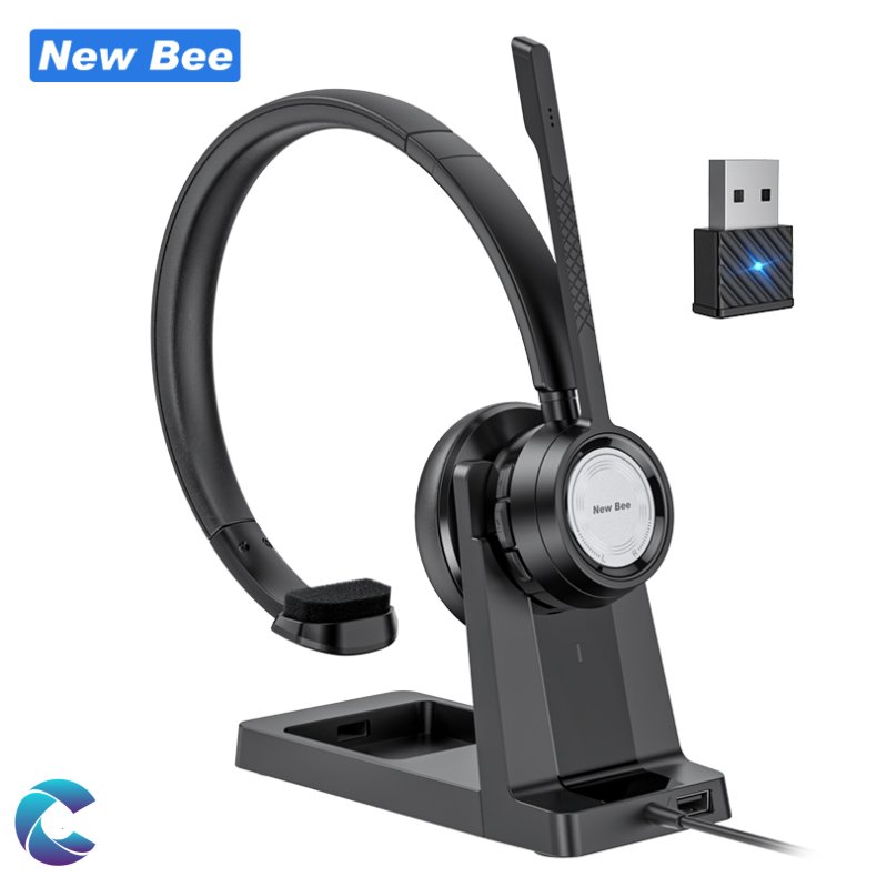 New Bee BH60P Kontor Headset, Bluetooth