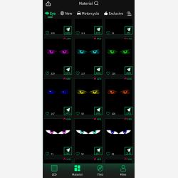 Led Panel usb 60x12cm. App+Fjernbetjening