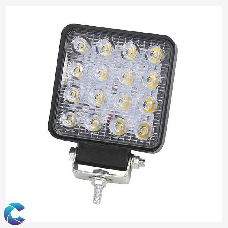 Led Lygte 10-30volt, 48W, 16 led,
