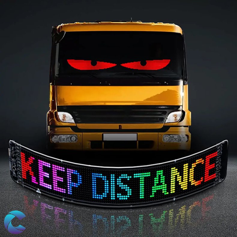 Led Panel usb 60x12cm. App+Fjernbetjening