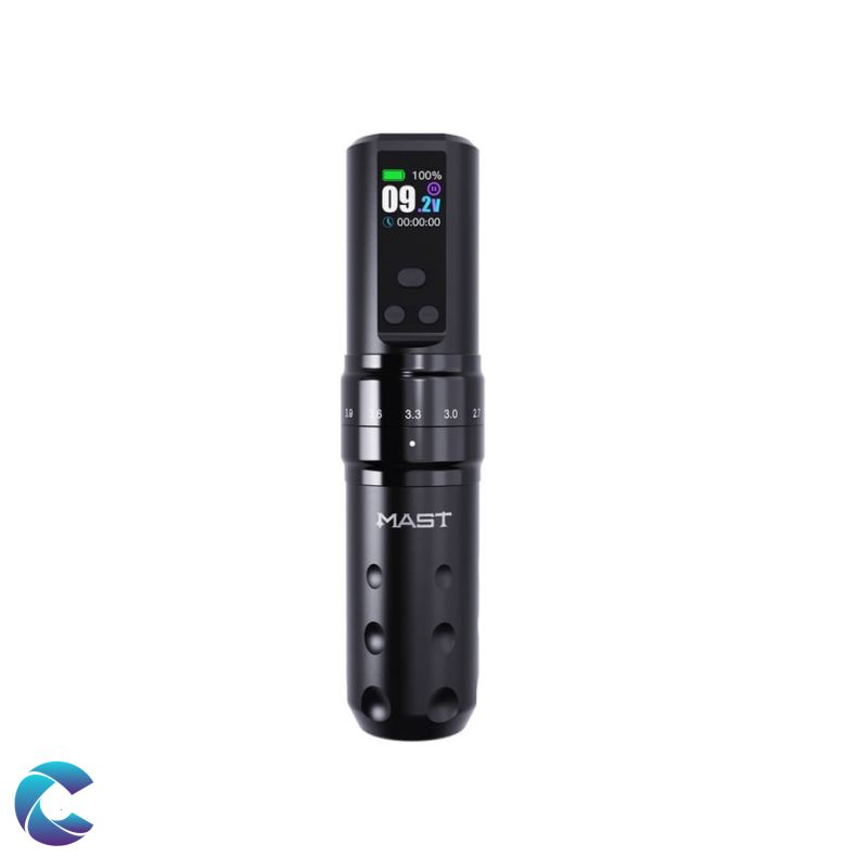 Dragonhawk Mast Fold 2 Pro sort, S�t med 2 batterier