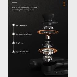 Bluetooth Headset k22 27 timers Taletid. Inkl Vindhtte