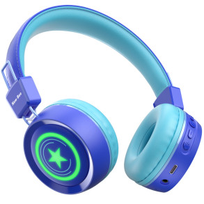 Hretelefoner til brn New-Bee-KH22B Bl.