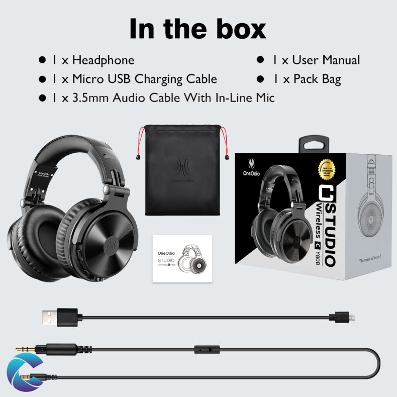 OneOdio Y80B Studio Pro C Bluetooth &amp; Kabel