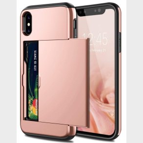 Iphone 11 Design Cover Rosa indbygget kortholder