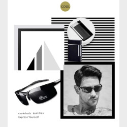 Cookshark driver solbrille alu.