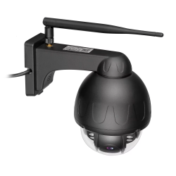 Megapixel 4k PTZ Wi-Fi Metalhus Sort