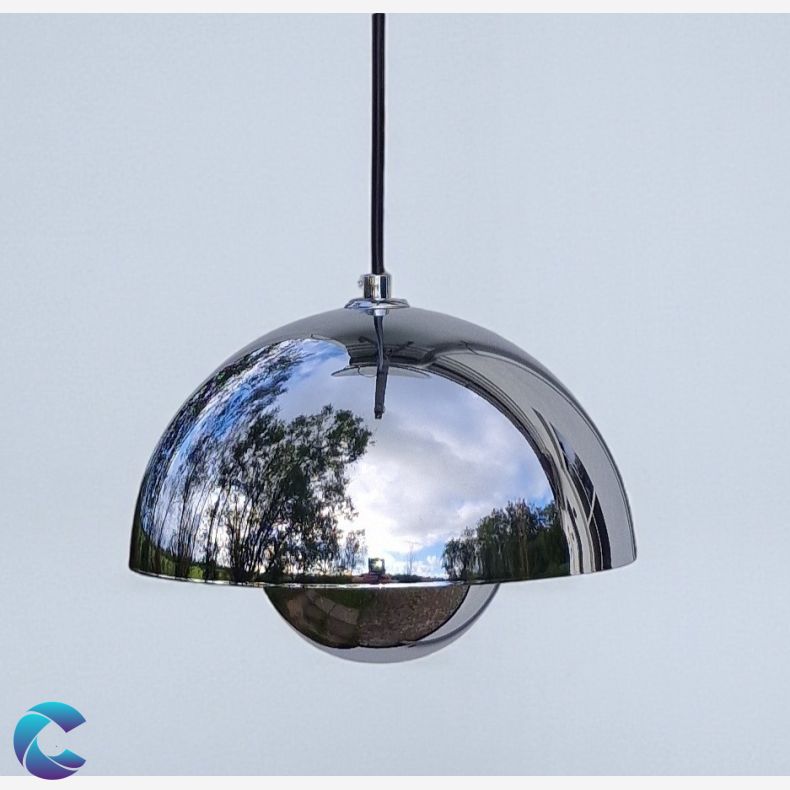 Pendel Loftlampe 23 cm Slv