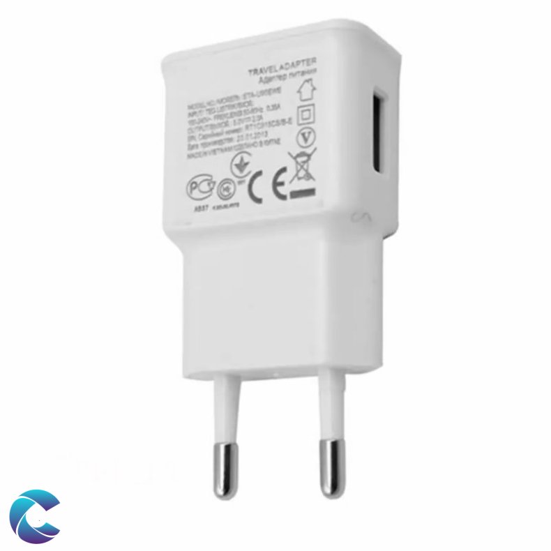 USB Oplader hvid 5V 2A