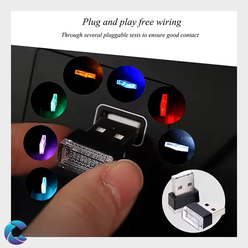 USB Lys Bl