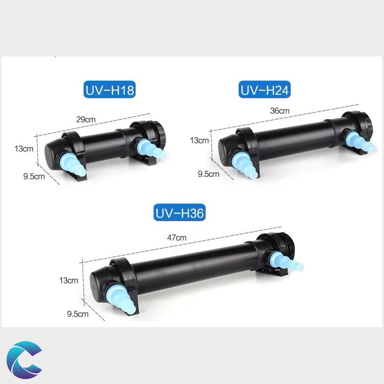 UV Lys 18watt Steriliser UV-H18