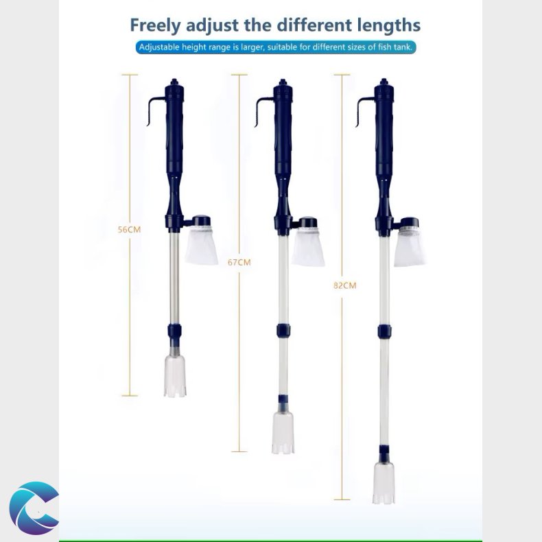 Elektrisk Akvarie bundrenser 