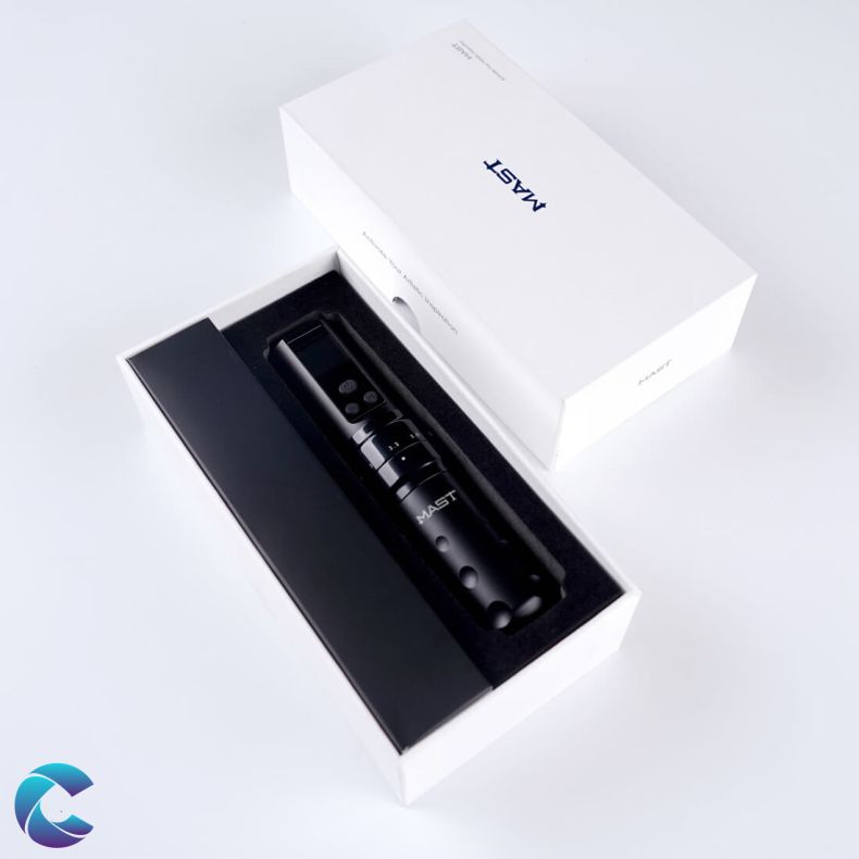 Dragonhawk Mast Fold 2 Pro sort, S�t med 2 batterier